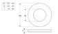Flat Rnd Washer - NYLN - M10x20x2.5 (Box=100)