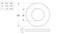 Flat Rnd Washer - NYLN - M12x40x3 (Box=100)
