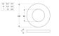 Flat Rnd Washer - NYLN - M14x30x3 (Box=100)