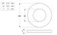 Flat Rnd Washer - NYLN - M10x21x1 (Box=100)
