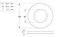 Flat Rnd Washer - NYLN - M22x39x4 (Box=50)
