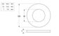 Flat Rnd Washer - NYLN - M14x44x3 (Box=100)