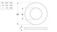 Flat Rnd Washer - NYLN - M30x56x4 (Box=50)