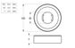 Finishing Washer RCC NYLN BLK M3x8.4x2.2 (Box=200)