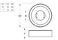 Finishing Washer RCC NYLN BLK M5x12.5x3.3(Box=200)