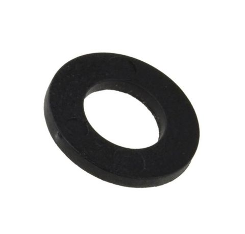Flat Rnd Washer - NYLN BLK - M8x16x1.6 (Box=200)