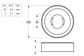 Finishing Washer RCC NYLN BLK M8x20x5 (Box=200)
