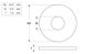 Mudguard Washer - NYLN BLK - M16x50x17 (Box=100)