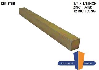 Key Steel 1/4 x 1/8 Inch