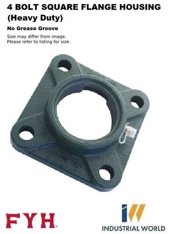 FYH -4 Bolt Square Flange Housing (Heavy Duty)
