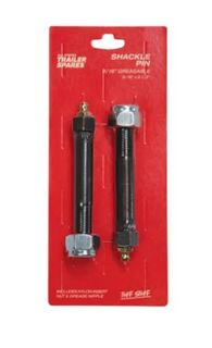 Shackle Pin 9/16x3.5inch Greasable UNF with Nut (2