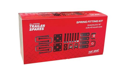 Spring Kit - Shackle 9/16 inch 45 Square