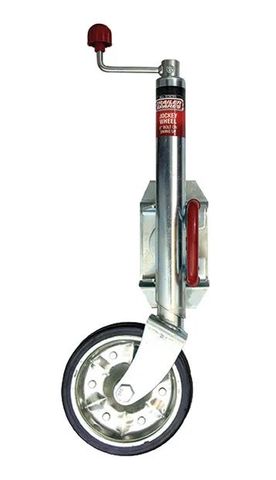 8inch Jockey Wheel Swivel with Bolt/Weld On Clamp
