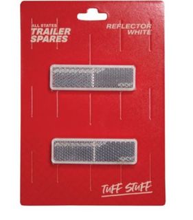 White Reflectors (2 per pack)