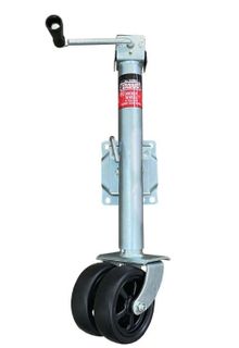 6inch Jockey Wheel Dual Mag Wheels Bolt On Clamp 6