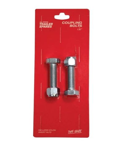 Bolt 1/2x2inch BSW with Nut (2 per pack)