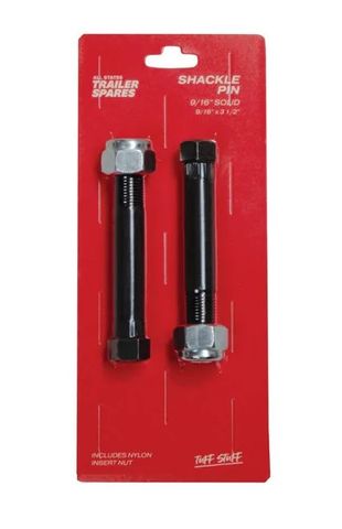 Shackle Pin 9/16x3.5inch Solid UNF with Nut (2 per