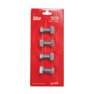 12mm x 30mm Galvanised Nut & Bolt