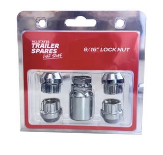 Wheel Lock Nuts 9/16in with Key
