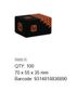 Button Head Cap Screw - ZP - M4 x 20 (Box=100)