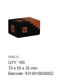 Button Head Cap Screw - ZP - M4 x 08 (Box=100)