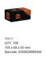 Button Head Cap Screw - ZP - M6 x 20 (Box=100)