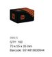Button Head Cap Screw - ZP - M5 x 16 (Box=100)