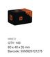 Button Head Cap Screw - ZP - M5 x 6 (Box=100)
