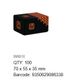 Button Head Cap Screw - ZP - M5 x 10 (Box=100)