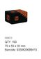Button Head Cap Screw - ZP - M6 x 10 (Box=100)