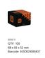 Button Head Cap Screw - ZP - M6 x 16 (Box=100)