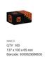 Button Head Cap Screw - ZP - M10 x 25 (Box=100)