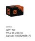 Button Head Cap Screw - ZP - M6 x 35 (Box=100)