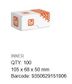 Serrated Flanged Hex Bolt HT ZP - M6x30 (Box=100)