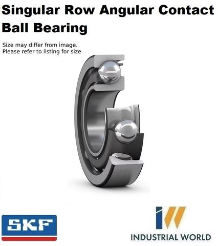 SKF - Angular Contact Bearing Steel Cage
