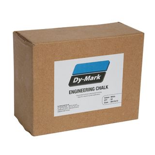 Dy-Mark - Engineering Chalk 50 - White