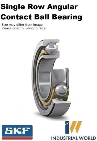 SKF - Angular Contact Bearing Brass Cage