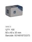 Flat Rnd Washer - 304 SS - M8x16.0x1.2 (Box=100)