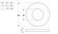 Flat Rnd Washer - 304 SS - M20x37.0x2.0 (Box=100)