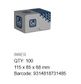 Flat Rnd Washer - 304 SS - M20x37.0x2.0 (Box=100)