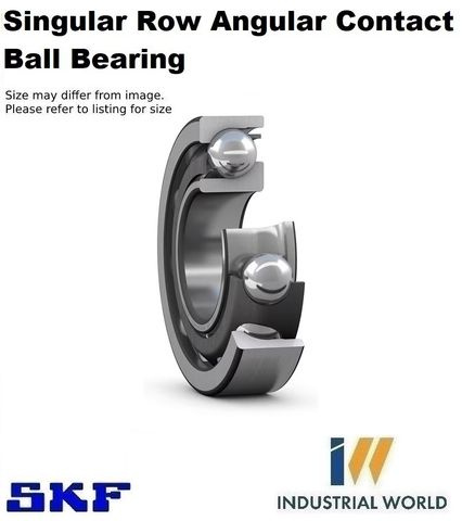 SKF - Angular Contact Bearing Steel Cage