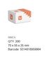Flat Rnd Washer Sampson - ZP - M6x13x1.5 (Box=200)