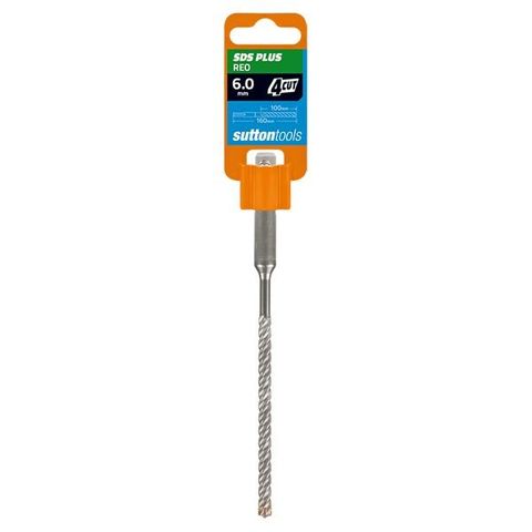 Sutton - Masonry Drill Bit - SDS Plus - 4 Cut