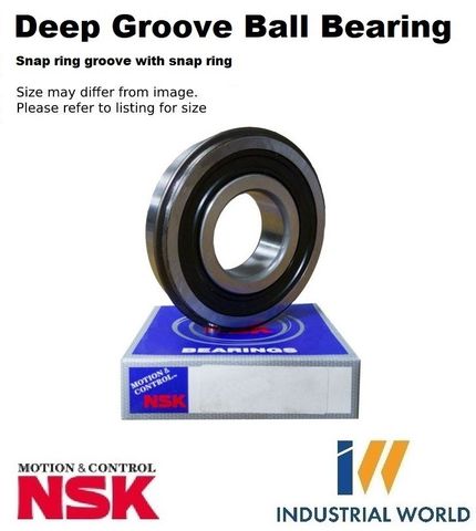 NSK - Deep Groove Ball Bearing with Snap Ring