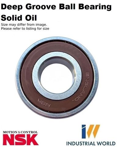 NSK - Solid Oil Deep Groove Ball Bearing