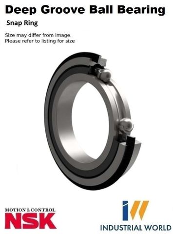 NSK - Deep Groove Ball Bearing with Snap Ring