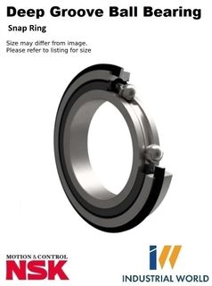 NSK - Deep Groove Ball Bearing with Snap Ring