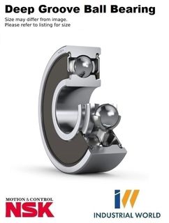 NSK - Deep Groove Ball Bearing Brass Cage