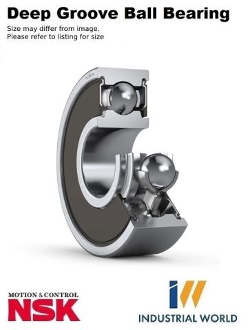 NSK - Deep Groove Ball Bearing Brass Cage