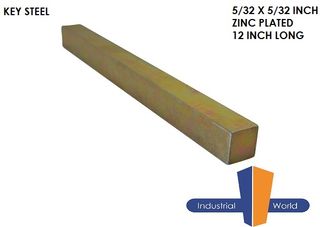 Key Steel 5/32 x 5/32 Inch